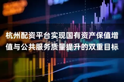 杭州配资平台实现国有资产保值增值与公共服务质量提升的双重目标